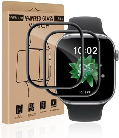 Bodyguard 2 Stück Schutzfolie für Panzerglas für Apple Watch Series 10/11 42mm, Ultra-Klar Anti-Kratzen Splitterfest Passt Perfekt Anti-Öl Anti-Bläschen Anti-Schmutz Apple Watch 42mm Folie