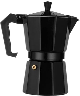 Cafetière avec soupape de sécurité – Cafetière italienne anti-brûlure, outil à durable sur la cuisinière | Cuisinière à alcool à gaz en céramique, préparation de Latte Cappuccino, bureau à do