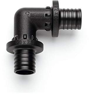 Rehau - Winkel 90 rautitan px Durchmesser 32 mm schwarz