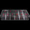 Beauticom USA Small Empty 11 Space Nail Art Tip Storage Organizer Box Case Large - Clear Color - For False Nail Tips, Vitamins, Accessories, 11 sections