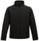 Regatta Mens Ablaze Printable Softshell Jacket (XL) (Black/Black)