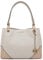 Michael Kors Women's Nicole Large Shoulder Bag Tote Purse Handbag (Vanilla Multi)