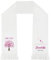 Striefchen® Personalisierter Taufschal mit 116 cm lang Weiß - Lebensbaum Rosa