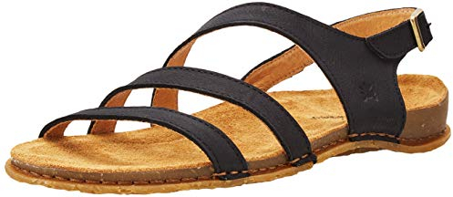 El Naturalista N5811 Panglao, Sandalia Mujer, Negro, 41 EU