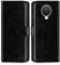 32nd Book Wallet PU Leather Flip Case Cover For Nokia G10 & G20, Design With Card Slot and Magnetic Closure - Black