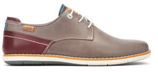 Pikolinos Zapatos Cordones en Cuero JUCAR para Caballero Color Dark Grey