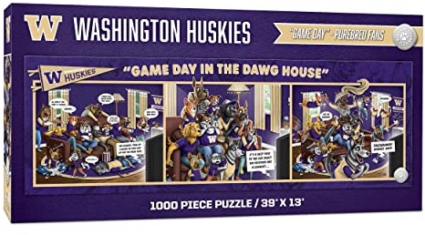 YouTheFan NCAA Washington Huskies Game Day in The Dog House – 1000 Teile Puzzle