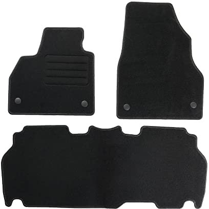Ideal angepasst Velourmatten Automatten CARMATS passend für Renault Kangoo II 2008-