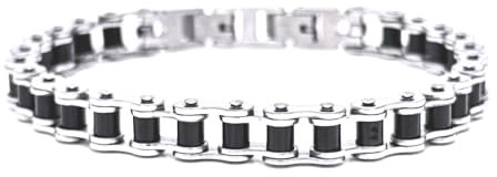 bracciale catena moto uomo acciaio bcc1743b