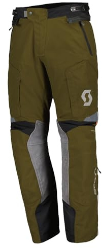 SCOTT Dualraid Dryo Motorrad Textilhose, oliv, M