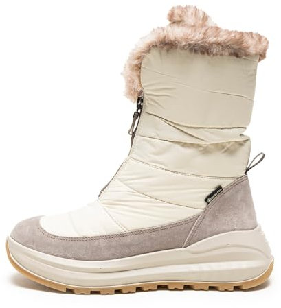 ARA Massa-GTX, Stivali da Neve Donna, Moon Cream, 40 EU Larga