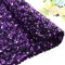 FOTSHARER Lila Paillettenstoff von The Yard 2 Yards Glitzer Pailletten Stoff für sensorische Wand Pailletten Flip Stoff bestickter Paillettenstoff für Kleidung DIY Handwerk Meerjungfrau funkelndes