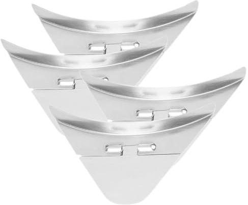 FUNOMOCYA Stainless Steel Electric Kettle Spout Covers 4pcs Leakproof Mouth Caps Replacement for Household Water Kettle Accessory