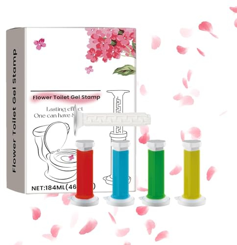 Gel de sello de flores de inodoro | Gel de eliminación de olores de larga