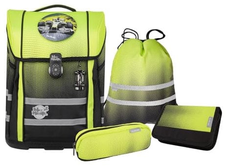 McNeill - Schulranzen-Set, 5tlg. - PERFECTO Kollektion 2025 (Gradient Lemon)