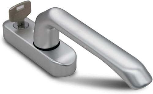 CHFYIJYHM Serrature for finestre Maniglie for finestre for finestre in PVC Serratura for finestre Maniglia, maniglia for porta e finestra Maniglia for finestra Serratura for porta Asse quadrato con se