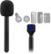 JCMOYUTY Ständer für magnetische Handmikrofon-Halterung Hollyland LARK M2 M2S M1 MAX C1 150 Wireless Lavalier Mikrofon Interview Griff Mic Adapter