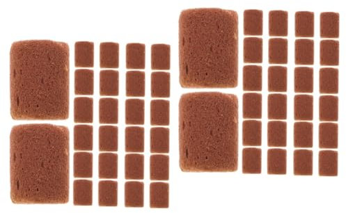 PartyKindom 2 Sätze Kindergartenblock Zimmerpflanze Aquarienpflanze Anlage Pflanzenaufzucht Gartenpflanzen Kultivierungserde Blöcke Praktischer Nährstoffblock Torf-Matrix-Block 100 Stück * 2