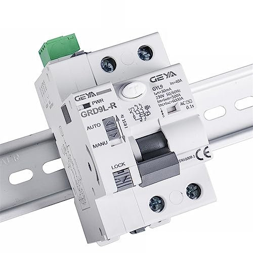 KWQNPHTRN 6KA ELCB RCCB 2P Dispositivo di richiusura Automatica Interruttore Automatico di Controllo remoto Recloser RCD 40A 63A 30mA(RCCB-2P 63A 100mA,GRD9L-C-DC12V)
