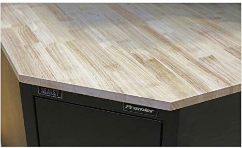 SEALEY apms18 Eiche Ecke Arbeitsfläche 930 mm