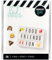 American Crafts Heidi Swapp 10268595 Schablone zum Leuchtpult Emojis 2 Ikonen – 20 EINSÄTZE