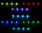 All Ride LKW Innenbeleuchtung, LED-Leiste Flache Bauweise, 4 x 3 SMD-LED, 7 Farben, geschaltet, Länge 70 cm, 10-30V