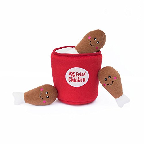 Zippy Burrow - Bucket of Chicken Hundespielzeug