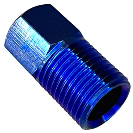 F26 Titan M8x0,75 Überwurfschraube für Magura/Avid/Shimano Titan (Blau)