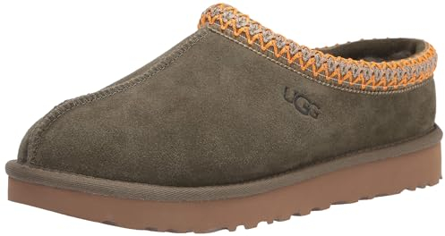 UGG Women's Tasman Slipper, Burnt Olive, 6