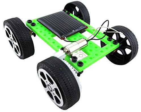 DIY Science Toys Montage Solarbetriebenes Auto Mini Sun Power Solarauto Modell Wissenschaft Experiment Bauspielzeug für Kinder