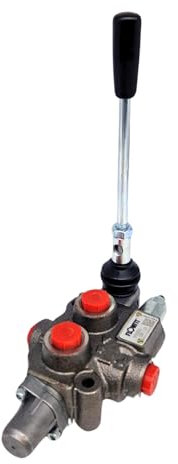 Hydraulic Monoblock Valve 1 Bank 3/8 BSP 45 l/min D/Acting 3 Pos Spring Return