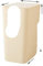 8L / 12L poubelle ménage épaissir en plastique cuisine salle de bain poubelle salon toilette poubelle papier de bureau -12L-kaki