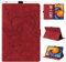 Auslbin Custodia per Lenovo Tab M10 FHD Plus 10.3,Pelle PU Cover Tablet con Auto Svegliati/Sonno Funzione Case con Supporto Funzione,Cover per Lenovo M10 Plus 10.3 Pollice TB-X606X/X606F,Rosso