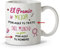 LolaPix Tazas Día de la Madre. Tazas Personalizadas. Tazas Desayuno Originales. Tazas con Frases. Regalos.Taza cerámica 330ml Personalizados. Mejor Granate