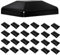 TonGass Lot de 24 capuchons de poteau de clôture en bois de 10,2 x 15,2 cm, en plastique durable, imperméable et résistant aux UV, protège les poteaux en bois contre les fissures et la pourriture