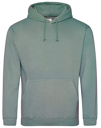 AWDis Just Hoods JH001 Unisex College Hoodie - Dusty Green - 3XL