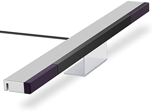 Link-e : Capteur de Mouvement, Barre de Détection Filaire avec Support TV Compatible avec la Console de Jeu Nintendo Wii/Wii-U