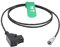 HangTon BMPCC 4K 6K Pro 2 Pin D-Tap P-Tap Stromkabel für Blackmagic Design Stativ Gimbal 2 m V-Mount Akku