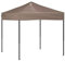 vidaXL Partyzelt Faltbar Gartenzelt Festzelt Pavillon Zelt Gartenpavillon Gazebo Gartenlaube Bierzelt Faltzelt Garten Party Camping Schwarz 2x2 m