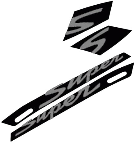 DUVTEK tankaufkleber pad Für Vespa GTS 300 GTS300 Super Sport Motorrad Aufkleber (Color : 2 Black)