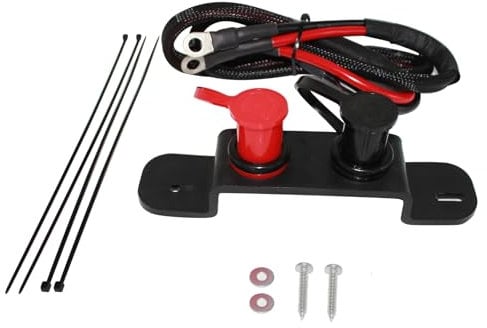Fits Can-Am X3 Battery Jump Post, Battery Jump Post Kit Fits 2 & 4 Seat Maverick X3 High Voltage Cables, Quick & Easy Charging Battery Terminals Kit Fits UTV ATV Truck Car Trailer Boat