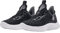 Under Armour Unisex-Erwachsene Curry, Schwarz/Weiß, 11
