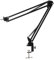 Mikroskop-Armständer, Flexible Halterung mit 360 Grad Verstellbarem Arm und 42-mm-Objektivring-Set, Faltbare Industriekamera-Halterung für Monokular-Mikroskop und 40-mm-Objektiv