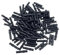 LONESTAR Technik Pins 100 Stück 3L mit Friktion, Schwarz, Klemmbausteine kompatibel, Ersatz für blaue Pins, robustes ABS, für Technik-Modelle, kreative Bauprojekte, langlebige Verbindungselemente