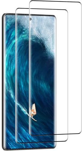 Beukei Protector Pantalla para Honor Magic 5 Lite, 2 Piezas Cristal Protector, [Sin Burbujas][HD Transparente][Antiarañazos][Antihuellas][9H Dureza] Pelicula