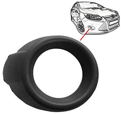 Ras Ricambi Auto Store Cornice Fendinebbia Destra Nera Goffrata Compatibile con Ford Focus Dal 03-2011 All'08-2014 - Alta Qualità