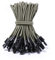 LOOGI Bungee Cords with Hooks 12 Pcs 6 Inch Elastic Bungee Ropes with Hooks - Short Tarpaulin Hooks - Small Bungee Rope (12, Green, 6 Inch)