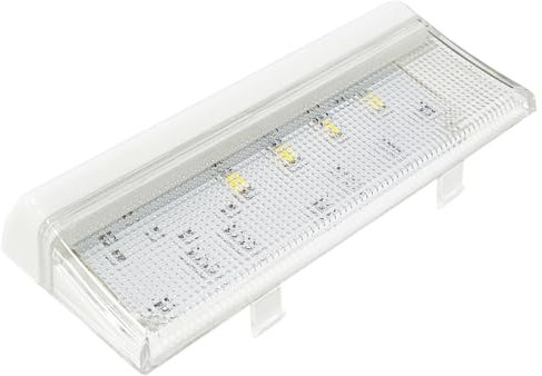 Upgraded W10515057 LED Light with Cover Replacement Compatible with Whirlpool Ken-More Maytag Refrigerator Fits for WPW10515057 AP6022533 PS11755866