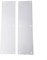 Entgoinggo Door Kick Plates, Stainless Steel Kick Plates Can Be Used for Front and Back Doors Indoors and Outdoors