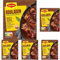 MAGGI Fix für Rouladen, Rinderrouladen mit Speck und Bratensoße, 5er Pack (1 x 33g)